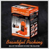 20,000kg Limit - Air Hydraulic Bottle Jack Pneumatic Heavy Duty