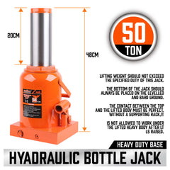 HEAVY DUTY Hydraulic Bottle Jack Metal Lift