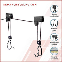 Kayak Hoist Ceiling Rack